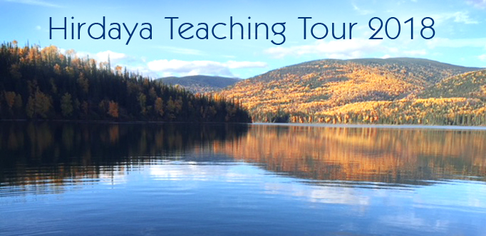 Hirdaya Teaching Tour 2018